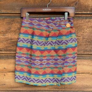 Southwestern Mini Skirt